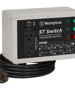 Westinghouse STS1 120-Volt 20-Amp Portable Automatic Transfer Switch with Smart Technology