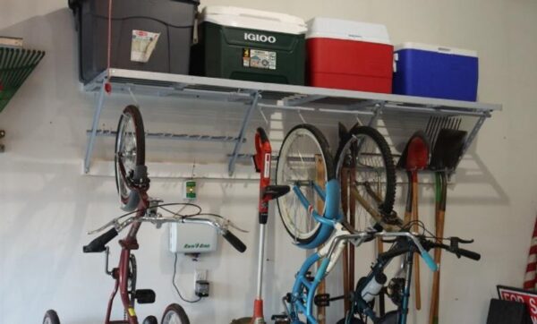 Garage Essentials 220863 96 in. W Ultimate Shelf and Track Storage System