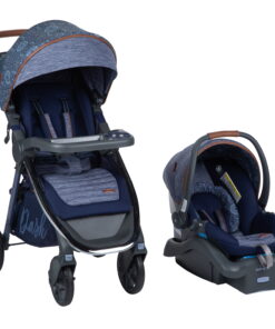 Monbebe Dash Travel System Stroller and Infant Car Seat, Boho