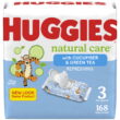 Huggies Natural Care Refreshing Baby Wipes, Cucumber Scent (Count:56 Count)