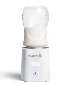 Munchkin 98° Digital Bottle Warmer Perfect Temperature Every Time, Plug-In, White