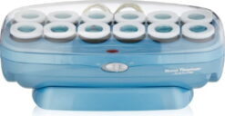 BaBylissPRO Nano Titanium Ceramic Hair Rollers, Blue, 12