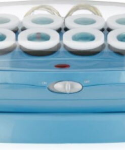 BaBylissPRO Nano Titanium Ceramic Hair Rollers, Blue, 12
