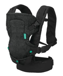 Infantino Flip 4 In 1 Convertible Baby Carrier, 4-Position, Black