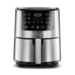 Gourmia 4-Qt Digital Air Fryer with Guided Cooking, Easy Clean, Stainless Steel