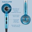 BaBylissPRO Nano Titanium Lightweight Ionic Hair Dryers, Blue BaBylissPRO Nano Titanium Lightweight Ionic Hair Dryers, Blue