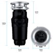 Wastemaid 1/2 HP Economy Garbage Disposal 10-US-WM-058-3B Wastemaid 1/2 HP Economy Garbage Disposal 10-US-WM-058-3B