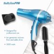 BaBylissPRO Nano Titanium Lightweight Ionic Hair Dryers, Blue BaBylissPRO Nano Titanium Lightweight Ionic Hair Dryers, Blue