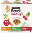 Purina Beneful Medleys Wet Dog Food Variety Pack Chicken Lamb Beef, 3 oz Cans (30 Pack)