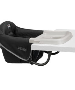 Chicco QuickSeat Table Hook-on Chair with Snap-on Tray - Graphite (Grey)