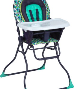 Babideal Luna Portable High Chair with Infant Insert, Belize