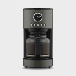 Cuisinart 12 Cup Stainless Steel Coffee Maker, Black, DCC-1220BKSWM