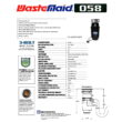 Wastemaid 1/2 HP Economy Garbage Disposal 10-US-WM-058-3B Wastemaid 1/2 HP Economy Garbage Disposal 10-US-WM-058-3B