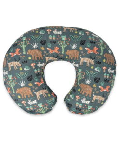 Boppy Nursing Pillow and Positioner Original, Green Forest Animals