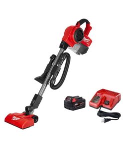 Milwaukee 0940-20-48-59-1850 M18 FUEL 18-Volt Lithium-Ion Brushless .25 Gal. Cordless Jobsite Vacuum with 5.0 Ah Battery and Charger