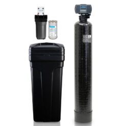 AQUASURE AS-HS48SCP Harmony Series 48,000 Grain Electronic Metered Water Softener with Sediment and Carbon Pre-Filter