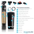 AQUASURE AS-HS32FM Harmony Series 32,000 Grain Water Softener with Fine Mesh Resin for Iron Removal