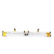 DEWALT DWS713W723 15 Amp Corded 10 in. Compound Single Bevel Miter Saw and Heavy-Duty Miter Saw Stand