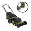 Green Machine GMSM6200 62V Brushless 22 in. Electric Cordless Battery Self- Propelled Lawn Mower with 2 4.0 Ah Batteries and Charger