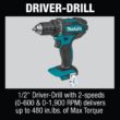 Makita XT510SM 18V LXT Lithium-Ion Cordless 5-pc. Combo Kit (Drill-Driver/Impact Driver/Circular Saw/Recipro Saw/Light) 4.0Ah