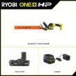 RYOBI P2680 ONE+ HP 18V Brushless 22 in. Cordless Battery Hedge Trimmer with 2.0 Ah Battery and Charger