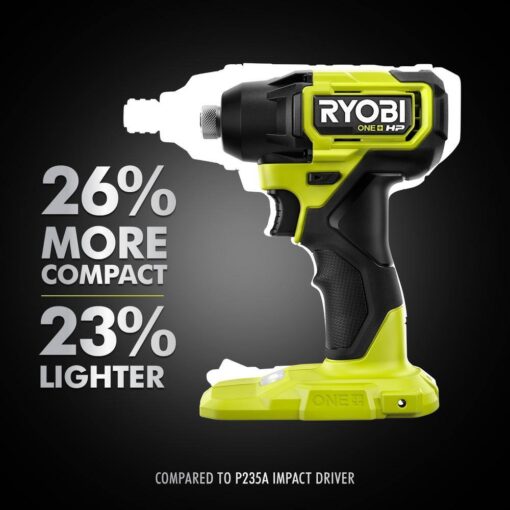 RYOBI PSBCK01K ONE+ HP 18V Brushless Cordless Compact 1/2 in. Drill and Impact Driver Kit with (2) 1.5 Ah Batteries, Charger and Bag