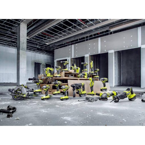 RYOBI PSBCK01K ONE+ HP 18V Brushless Cordless Compact 1/2 in. Drill and Impact Driver Kit with (2) 1.5 Ah Batteries, Charger and Bag