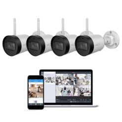 Oco 1002148572 Pro Bullet Outdoor/Indoor 1080p Cloud Surveillance and Security Camera with Remote Viewing (4-Pack)