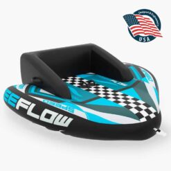 SereneLife SLTOWBL20 - Heavy-Duty Inflatable Towable Booster Tube - Sports Towable Front Tow Point Inflatable Raft, Heavy Gauge & Durable Build, Inflatable Float Tube