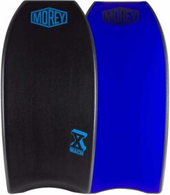 Morey Pro Series Mach 10 | 40 Inch Bodyboard | X-Flex Polypro Core & Mesh | Single Power Rod Stringer | Slick Bulbs & Crescent Tail | Surfboard for Ocean, Sea, River, Pool