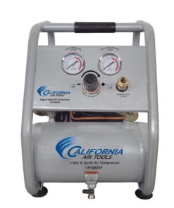 California Air Tools 1-Gallon Single Stage Portable Corded Electric Hot Dog Air Compressor
