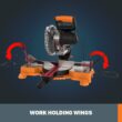 WORX POWER SHARE 7-1/4-in 0.1-Amp Single Bevel Sliding Compound Cordless Miter Saw (Cordless) WORX POWER SHARE 7-1/4-in 0.1-Amp Single Bevel Sliding Compound Cordless Miter Saw (Cordless)