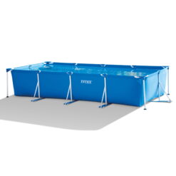 Intex Rectangular Frame Above Ground Swimming Pool, Size: 14' 9" L x 7' 3" W x 33" H