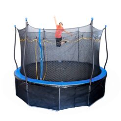 Kinertial 12-ft Round Backyard in Blue