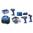 Kobalt 5-Tool 24-volt Brushless Power Tool Combo Kit with Soft Rolling Case (1 Li-ion Battery Included and Charger Included)