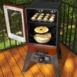 Pit Boss 2-Series Propane Vertical Smoker, Red Hammertone – PBV2G1