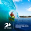 Back Bay Play Pro Series 41" Lightweight Body Board Surfing W/ Leash EPS Core, Kids and Adults