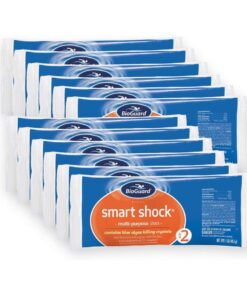 BioGuard Smart Shock 1 lb, Pack of 12, Algae Preventative, Swimming Pool Clarifier, Pool Shock Treatment
