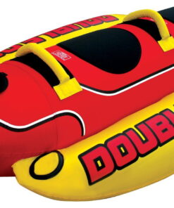 Airhead Double Dog 1 to 2 Rider Inflatable Towable Tube