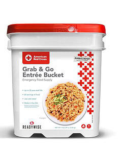 American Red Cross 60 Serving Emergency Meal Food Supply - Bucket