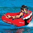 WOW 15-1100 Hot Lips Cockpit 1-2 Rider Inflatable Towable Tube