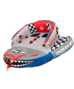 Airhead Chariot Warbird 2 Rider Towable Inflatable Boating Lake Water Tube