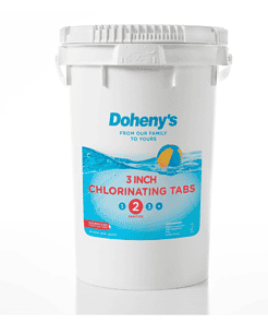 Doheny's 3 Inch Swimming Pool Chlorine Tablets | Pro-Grade Pool Sanitizer | 90% Stabilized Chlorine | 50 LB Bucket