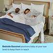 Graco DreamMore Bedside Bassinet Deluxe with Calming Motion - Skyler