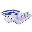 Bestway CoolerZ Tropical Breeze 6 Person Floating Raft & Electric Air Pump