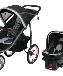 Graco FastAction Fold Jogger Click Connect Travel System - Gotham