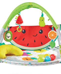 Infantino 4-in-1 Jumbo Fruit Ball Pit and Play Mat, Baby Activity Center