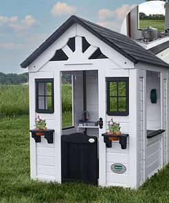 Backyard Discovery Sweetwater Playhouse - White