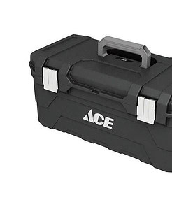 Ace 23 in. Toolbox Black