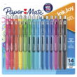 Paper Mate Inkjoy Gel Pen, Retractable, Medium 0.7 mm, Assorted Ink and Barrel Colors, 14/pack Bundle of 5 Packs
